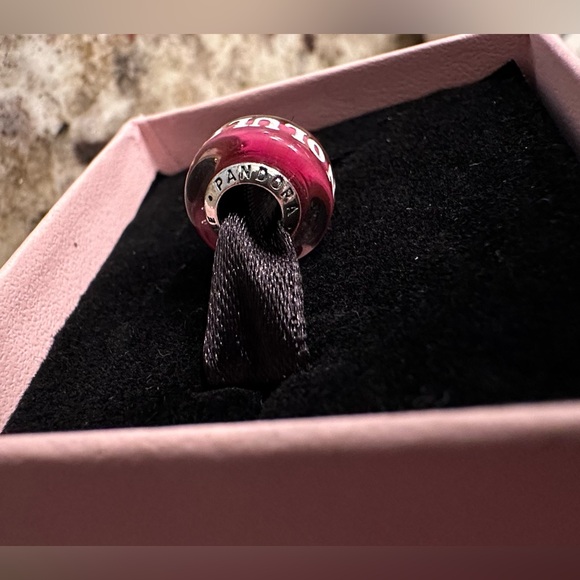 Pandora Hawaii Exclusive Honolulu Hibiscus Flower Pink Murano Charm - Picture 10 of 12
